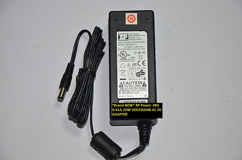 *Brand NEW* XP Power VEH20US48 48V 0.41A 20W AC DC ADAPTER